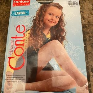 Lot of 4 pairs - Conte Tights for Girls - 4T